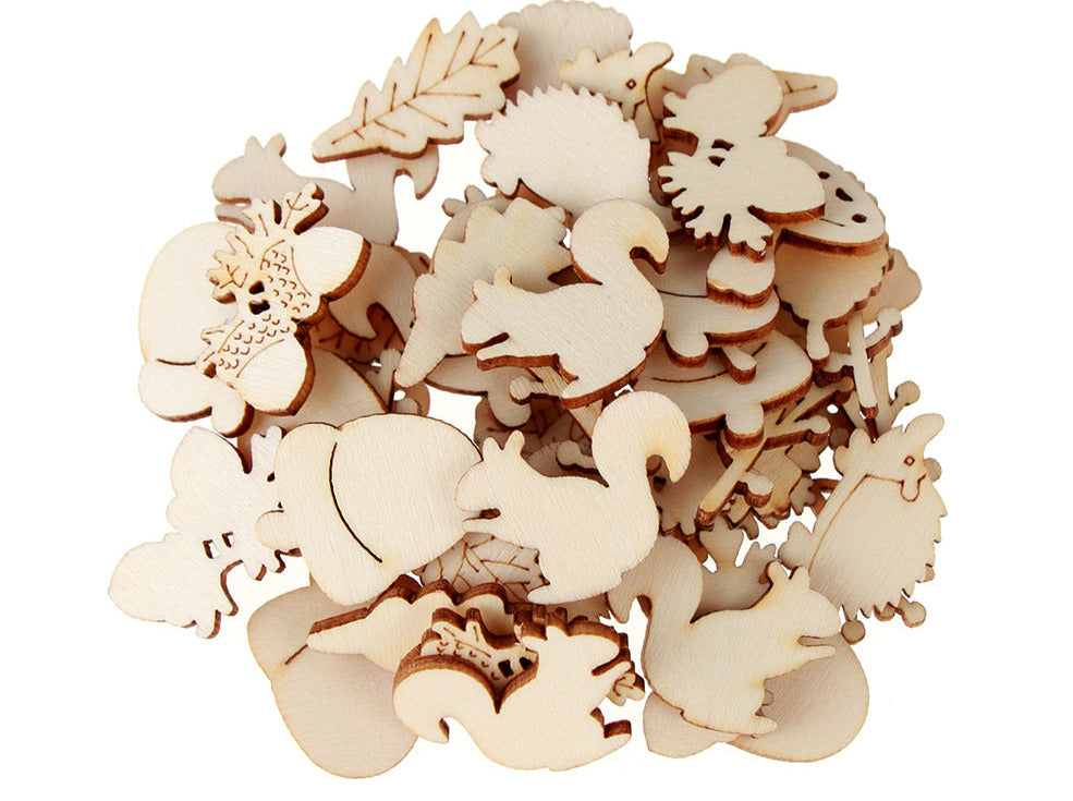 Herbstdeko Lasercut (25 Stk.)