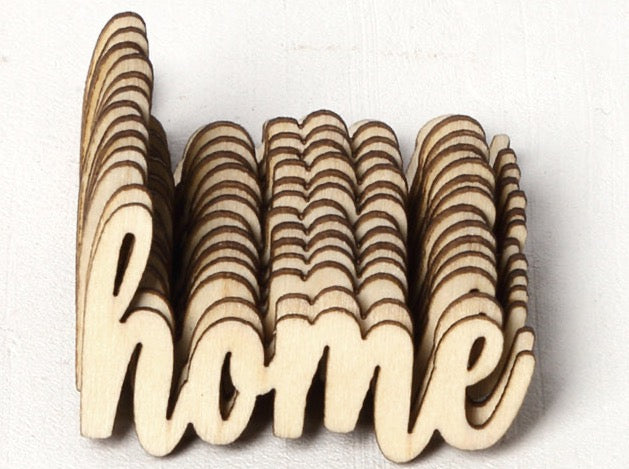 Schriftzüge aus Holz
