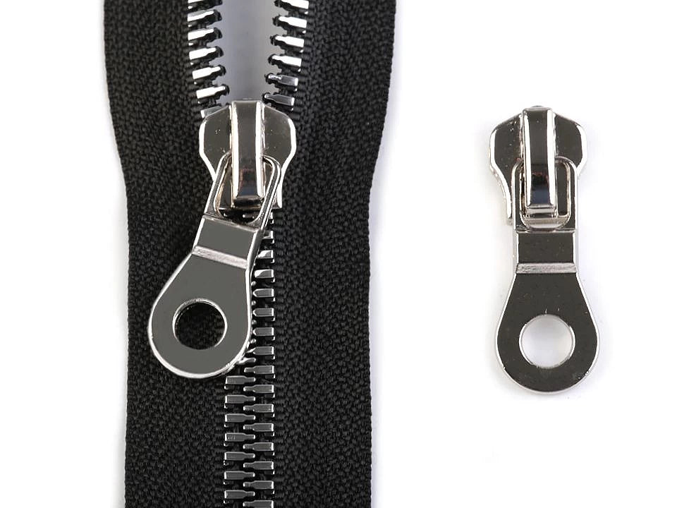 Zipper 8mm (Typ Krampenreißverschluss)